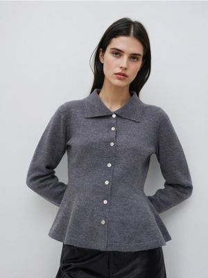 Sweter damski jesienny Reserved ze sklepu: Reserved w kategorii: Swetry damskie - zdjęcie 74CCA4C-3C1-6972_080GS