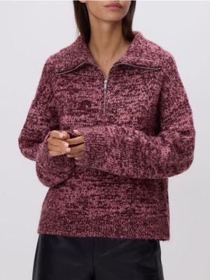 Sweter damski w nadruki Reserved ze sklepu: Reserved w kategorii: Swetry damskie - zdjęcie 74CCA4C-3C1-6972_084HH