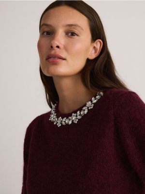 Sweter damski na zimę casual Reserved ze sklepu: Reserved w kategorii: Swetry damskie - zdjęcie 74CCA4C-3C1-6972_110CZ