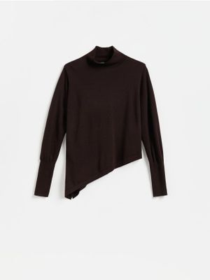 Sweter damski casual Reserved ze sklepu: Reserved w kategorii: Swetry damskie - zdjęcie 74CCA4C-3C1-6972_174KV