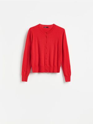 Sweter damski casual Reserved ze sklepu: Reserved w kategorii: Swetry damskie - zdjęcie 74CCA4C-3C1-6972_211KM