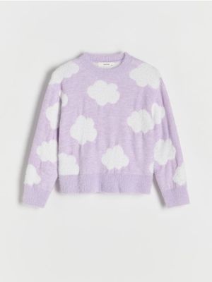 Sweter dziewczęcy na jesień Reserved ze sklepu: Reserved w kategorii: Swetry dziewczęce - zdjęcie 74CCA4C-3C1-6972_227DB