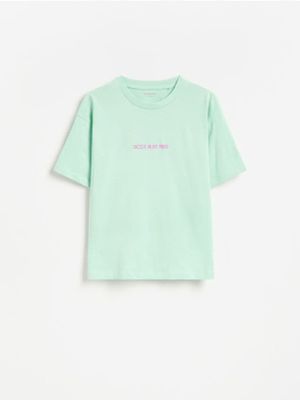 T-shirt chłopięce letni Reserved ze sklepu: Reserved w kategorii: T-shirty chłopięce - zdjęcie 74CCA4C-3C1-6972_237JV