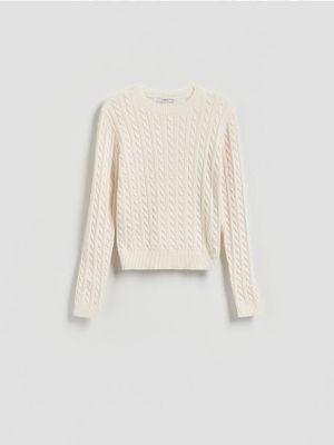 Sweter damski na zimę Reserved ze sklepu: Reserved w kategorii: Swetry damskie - zdjęcie 74CCA4C-3C1-6972_238GP