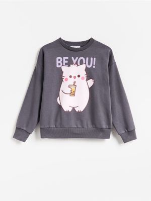 Bluza dziewczęca casual Reserved ze sklepu: Reserved w kategorii: Bluzy dziewczęce - zdjęcie 74CCA4C-3C1-6972_250LT