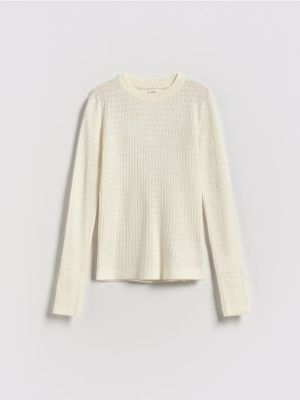 Sweter dziewczęcy Reserved ze sklepu: Reserved w kategorii: Swetry dziewczęce - zdjęcie 74CCA4C-3C1-6972_253DB