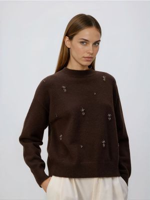 Sweter damski jesienny Reserved ze sklepu: Reserved w kategorii: Swetry damskie - zdjęcie 74CCA4C-3C1-6972_270HI
