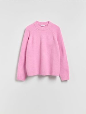 Sweter damski zimowy Reserved ze sklepu: Reserved w kategorii: Swetry damskie - zdjęcie 74CCA4C-3C1-6972_304GP