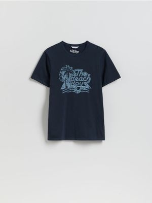 T-shirt męski na lato Reserved ze sklepu: Reserved w kategorii: T-shirty męskie - zdjęcie 74CCA4C-3C1-6972_314FP