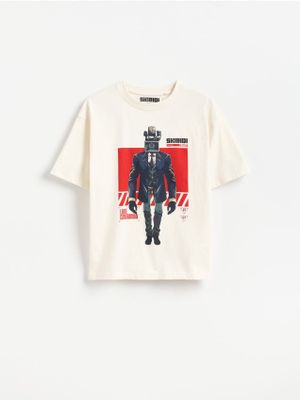 T-shirt chłopięce Reserved ze sklepu: Reserved w kategorii: T-shirty chłopięce - zdjęcie 74CCA4C-3C1-6972_340JV