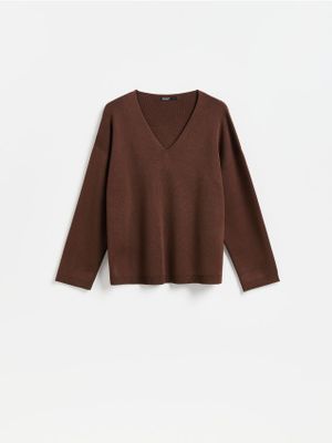 Sweter damski Reserved ze sklepu: Reserved w kategorii: Swetry damskie - zdjęcie 74CCA4C-3C1-6972_341HI
