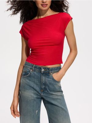 Bluzka damska casual Reserved ze sklepu: Reserved w kategorii: Bluzki damskie - zdjęcie 74CCA4C-3C1-6972_346JX