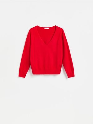 Sweter damski jesienny Reserved ze sklepu: Reserved w kategorii: Swetry damskie - zdjęcie 74CCA4C-3C1-6972_348LP