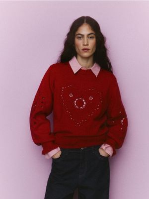 Sweter damski jesienny Reserved ze sklepu: Reserved w kategorii: Swetry damskie - zdjęcie 74CCA4C-3C1-6972_364JO