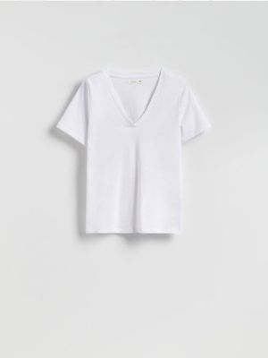 Bluzka damska casual Reserved ze sklepu: Reserved w kategorii: Bluzki damskie - zdjęcie 74CCA4C-3C1-6972_399FS