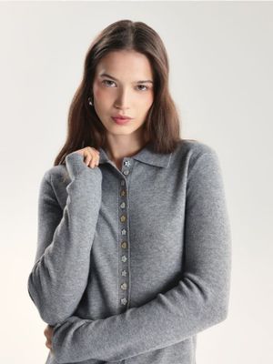 Sweter damski na zimę Reserved ze sklepu: Reserved w kategorii: Swetry damskie - zdjęcie 74CCA4C-3C1-6972_447HH