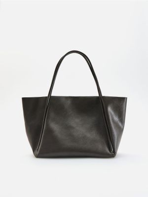Shopper bag jesienny Reserved ze sklepu: Reserved w kategorii: Torby Shopper bag - zdjęcie 74CCA4C-3C1-6972_4644Y