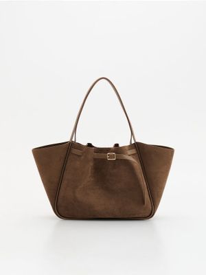 Shopper bag na lato Reserved ze sklepu: Reserved w kategorii: Torby Shopper bag - zdjęcie 74CCA4C-3C1-6972_4669Y