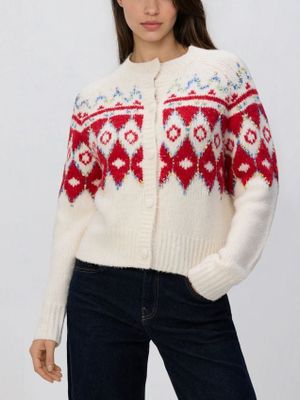 Sweter damski klasyczny Reserved ze sklepu: Reserved w kategorii: Swetry damskie - zdjęcie 74CCA4C-3C1-6972_539HH