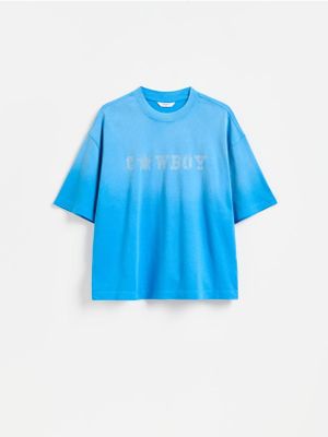 T-shirt męski na wiosnę Reserved ze sklepu: Reserved w kategorii: T-shirty męskie - zdjęcie 74CCA4C-3C1-6972_541IO