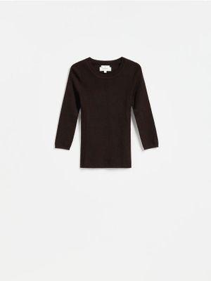 Bluzka damska casual Reserved ze sklepu: Reserved w kategorii: Bluzki damskie - zdjęcie 74CCA4C-3C1-6972_623KO