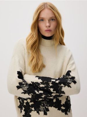 Sweter damski na jesień Reserved ze sklepu: Reserved w kategorii: Swetry damskie - zdjęcie 74CCA4C-3C1-6972_641HO