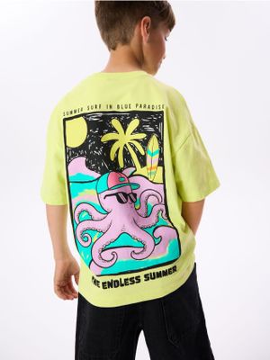 Reserved - T-shirt chłopięce w stylu młodzieżowym ze sklepu: Reserved w kategorii: T-shirty chłopięce - zdjęcie 74CCA4C-3C1-6972_660KZ