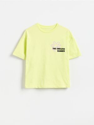 Reserved - T-shirt chłopięce w stylu młodzieżowym ze sklepu: Reserved w kategorii: T-shirty chłopięce - zdjęcie 74CCA4C-3C1-6972_660KZ