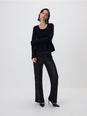 Sweter damski na zimę casual Reserved ze sklepu: Reserved w kategorii: Swetry damskie - zdjęcie 74CCA4C-3C1-6972_666HO
