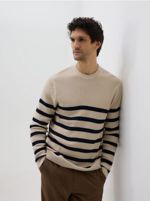 Sweter męski jesienny Reserved ze sklepu: Reserved w kategorii: Swetry męskie - zdjęcie 74CCA4C-3C1-6972_683HT