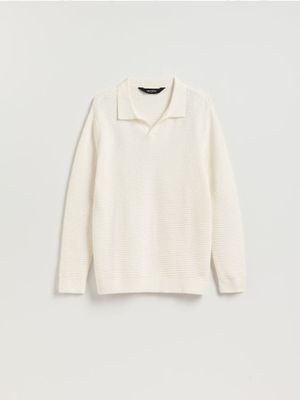 Sweter męski casual Reserved ze sklepu: Reserved w kategorii: Swetry męskie - zdjęcie 74CCA4C-3C1-6972_684HT