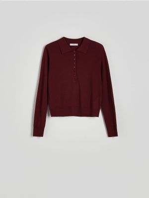 Sweter damski casual Reserved ze sklepu: Reserved w kategorii: Swetry damskie - zdjęcie 74CCA4C-3C1-6972_7108B