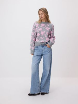 Sweter damski wiosenny Reserved ze sklepu: Reserved w kategorii: Swetry damskie - zdjęcie 74CCA4C-3C1-6972_722II