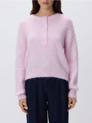 Sweter damski bez wzorów Reserved ze sklepu: Reserved w kategorii: Swetry damskie - zdjęcie 74CCA4C-3C1-6972_726II