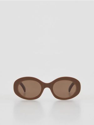 Okulary przeciwsłoneczne damskie bez wzorów Reserved ze sklepu: Reserved w kategorii: Okulary przeciwsłoneczne damskie - zdjęcie 74CCA4C-3C1-6972_732KD