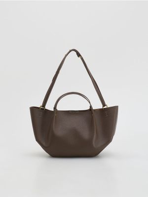 Shopper bag bez wzorów elegancka Reserved ze sklepu: Reserved w kategorii: Torby Shopper bag - zdjęcie 74CCA4C-3C1-6972_739CP