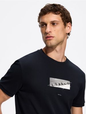 T-shirt męski Reserved ze sklepu: Reserved w kategorii: T-shirty męskie - zdjęcie 74CCA4C-3C1-6972_757JM