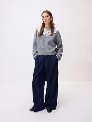 Sweter damski na zimę Reserved ze sklepu: Reserved w kategorii: Swetry damskie - zdjęcie 74CCA4C-3C1-6972_759IM