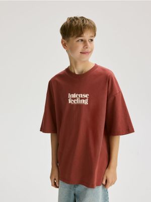 T-shirt chłopięce casual Reserved ze sklepu: Reserved w kategorii: T-shirty chłopięce - zdjęcie 74CCA4C-3C1-6972_761HE