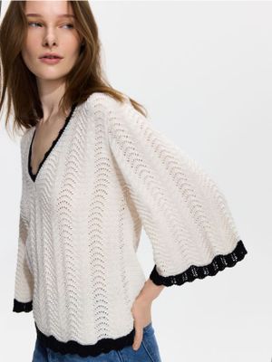 Sweter damski jesienny Reserved ze sklepu: Reserved w kategorii: Swetry damskie - zdjęcie 74CCA4C-3C1-6972_773IP