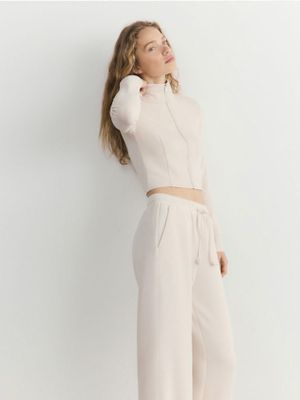 Reserved - Bluza damska casual jesienna ze sklepu: Reserved w kategorii: Bluzy damskie - zdjęcie 74CCA4C-3C1-6972_797HS