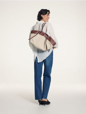 Shopper bag w sportowym stylu Reserved ze sklepu: Reserved w kategorii: Torby Shopper bag - zdjęcie 74CCA4C-3C1-6972_808FC
