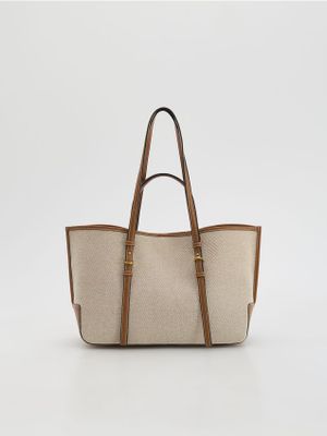 Shopper bag w sportowym stylu Reserved ze sklepu: Reserved w kategorii: Torby Shopper bag - zdjęcie 74CCA4C-3C1-6972_810FC