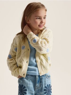 Sweter dziewczęcy casual Reserved ze sklepu: Reserved w kategorii: Swetry dziewczęce - zdjęcie 74CCA4C-3C1-6972_814IE