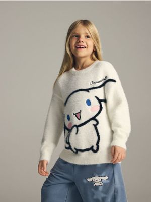 Sweter dziewczęcy Reserved ze sklepu: Reserved w kategorii: Swetry dziewczęce - zdjęcie 74CCA4C-3C1-6972_820FH
