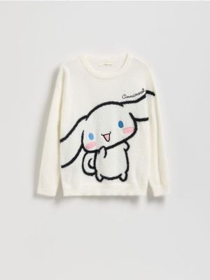 Sweter dziewczęcy Reserved ze sklepu: Reserved w kategorii: Swetry dziewczęce - zdjęcie 74CCA4C-3C1-6972_820FH