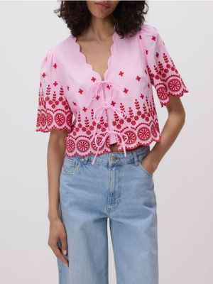 Bluzka damska boho Reserved ze sklepu: Reserved w kategorii: Bluzki damskie - zdjęcie 74CCA4C-3C1-6972_828II