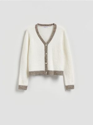 Sweter damski casual Reserved ze sklepu: Reserved w kategorii: Swetry damskie - zdjęcie 74CCA4C-3C1-6972_828IP