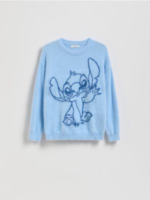 Sweter dziewczęcy młodzieżowy Reserved ze sklepu: Reserved w kategorii: Swetry dziewczęce - zdjęcie 74CCA4C-3C1-6972_835FH
