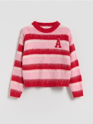 Sweter dziewczęcy jesienny Reserved ze sklepu: Reserved w kategorii: Swetry dziewczęce - zdjęcie 74CCA4C-3C1-6972_840CF